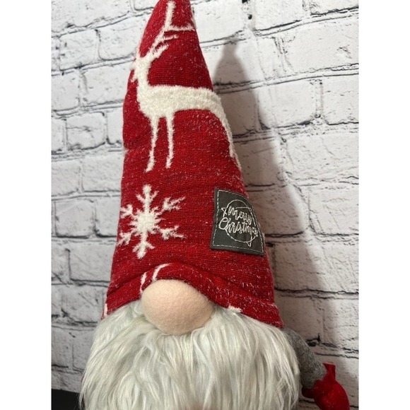 Christmas Gnome Large Elf Reindeer hat 19" - Picture 2 of 5